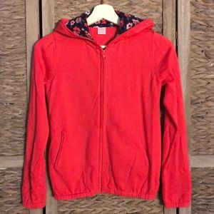 Girls’ Zip-Front Cardigan Sweater! Sz L (10-12)